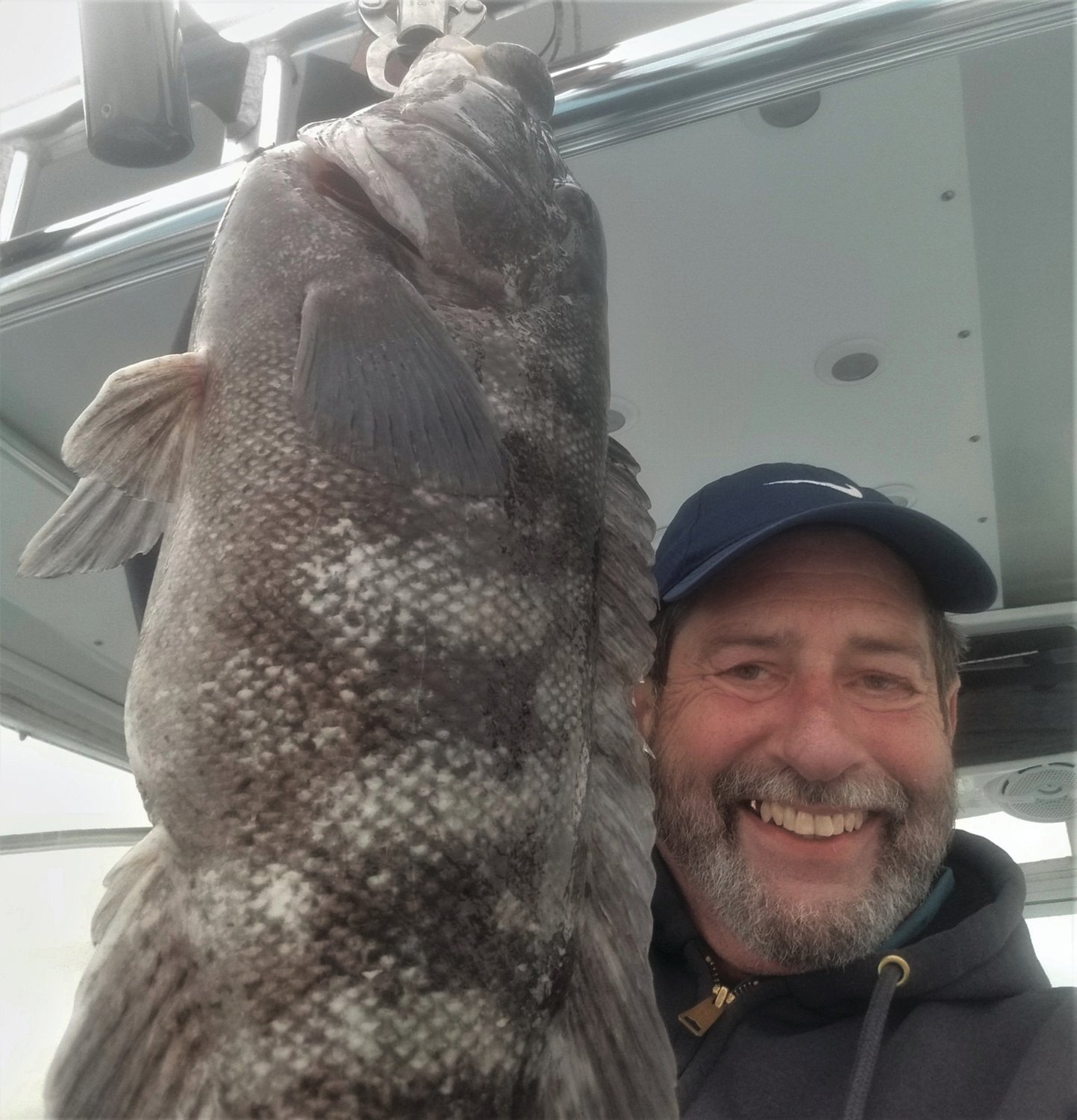 FISHING SHOW SEMINARS: Learn how to catch bluefin tuna to large tautog like this one caught off North Kingstown by Capt. Dave Monti. The New England Saltwater Fishing Show is March 11 to 13. (Submitted photo)